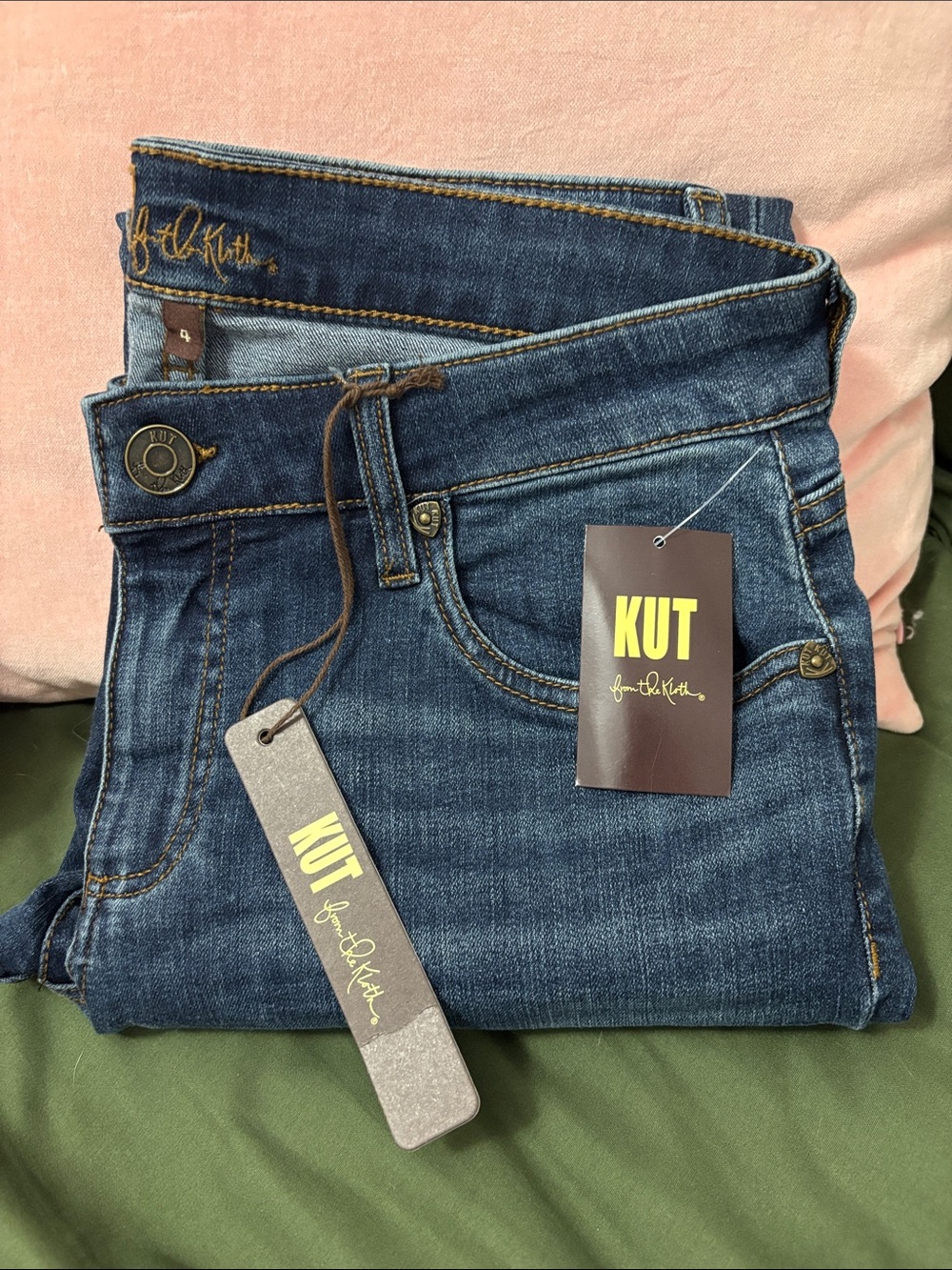 Kut from the Kloth Women’s Dark Blue Jeans